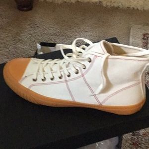J.Crew high top canvas sneaker